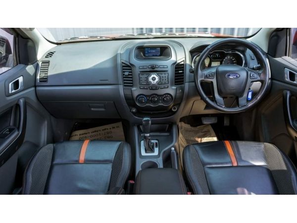 ​​​​​????Ford Ranger All New Double Cab 2.2 Hi-Rider Wildtrak ปี2015 สีส้ม เกียร์ออโต้ รูปที่ 4